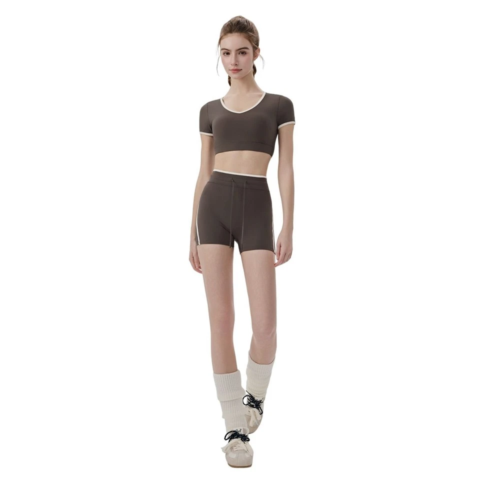2 Piece Color Blocking Yoga Set high quality